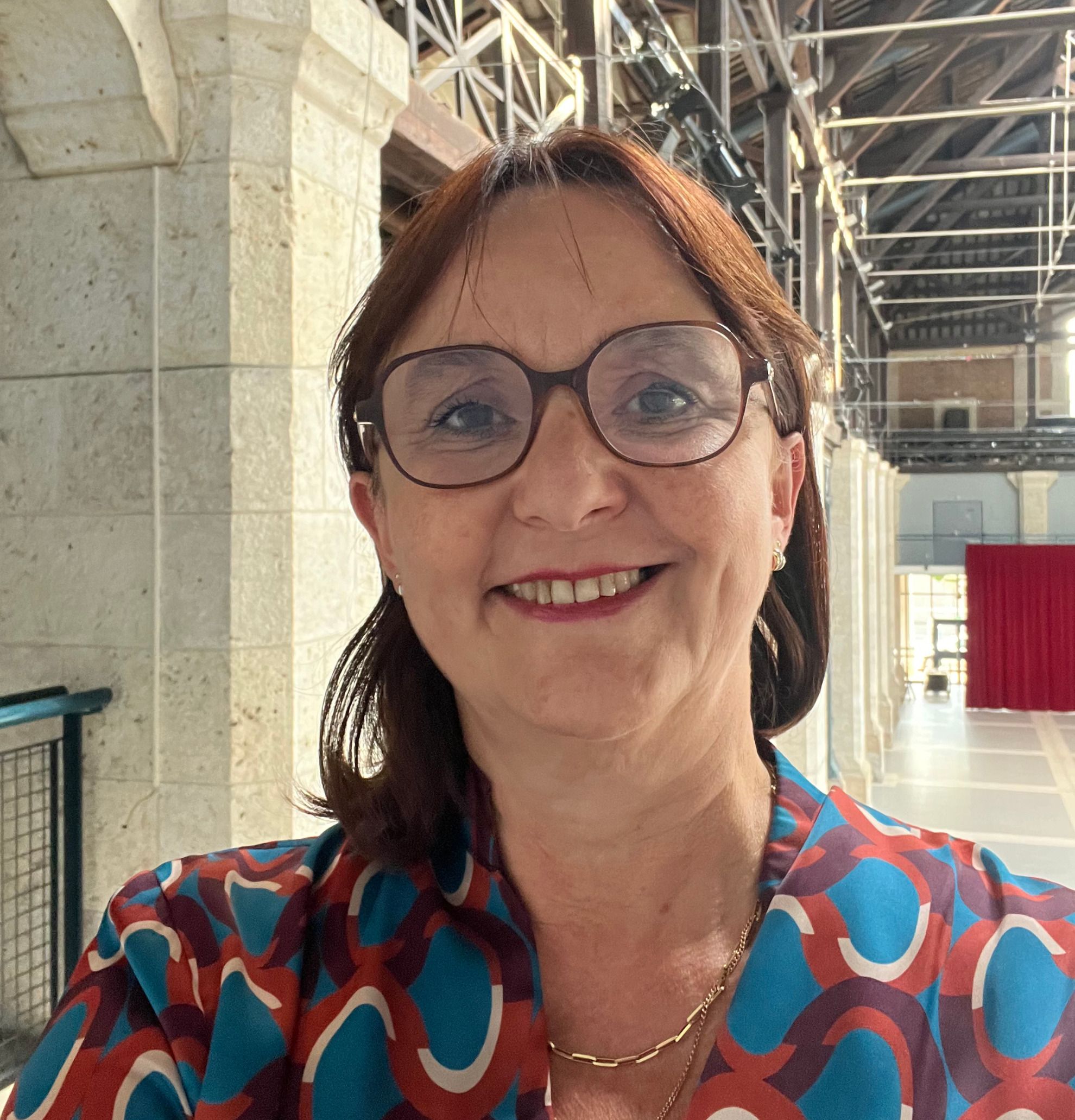 Sandrine Lhuillez, responsable communication de la Halle aux Grains (Blois)